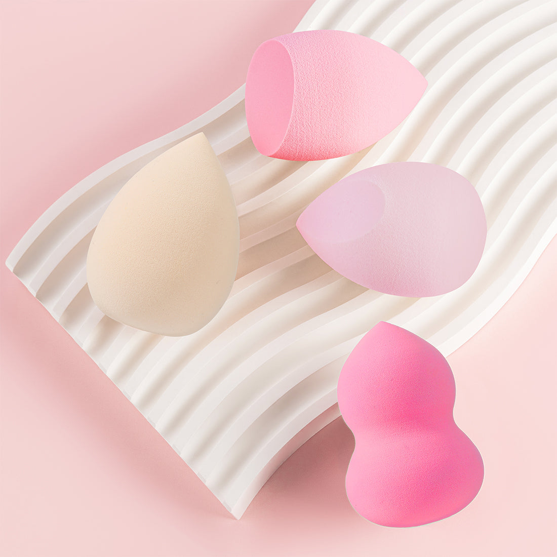 Matt look Blend Beyond Limits Super Soft Latex-Free Beauty Blenders Set Of 4