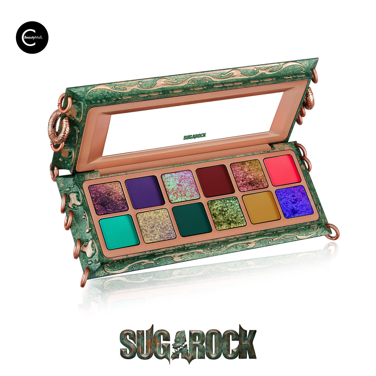 Sugarock Imprint Series 12-Color Eyeshadow Palette - #Epic Edge