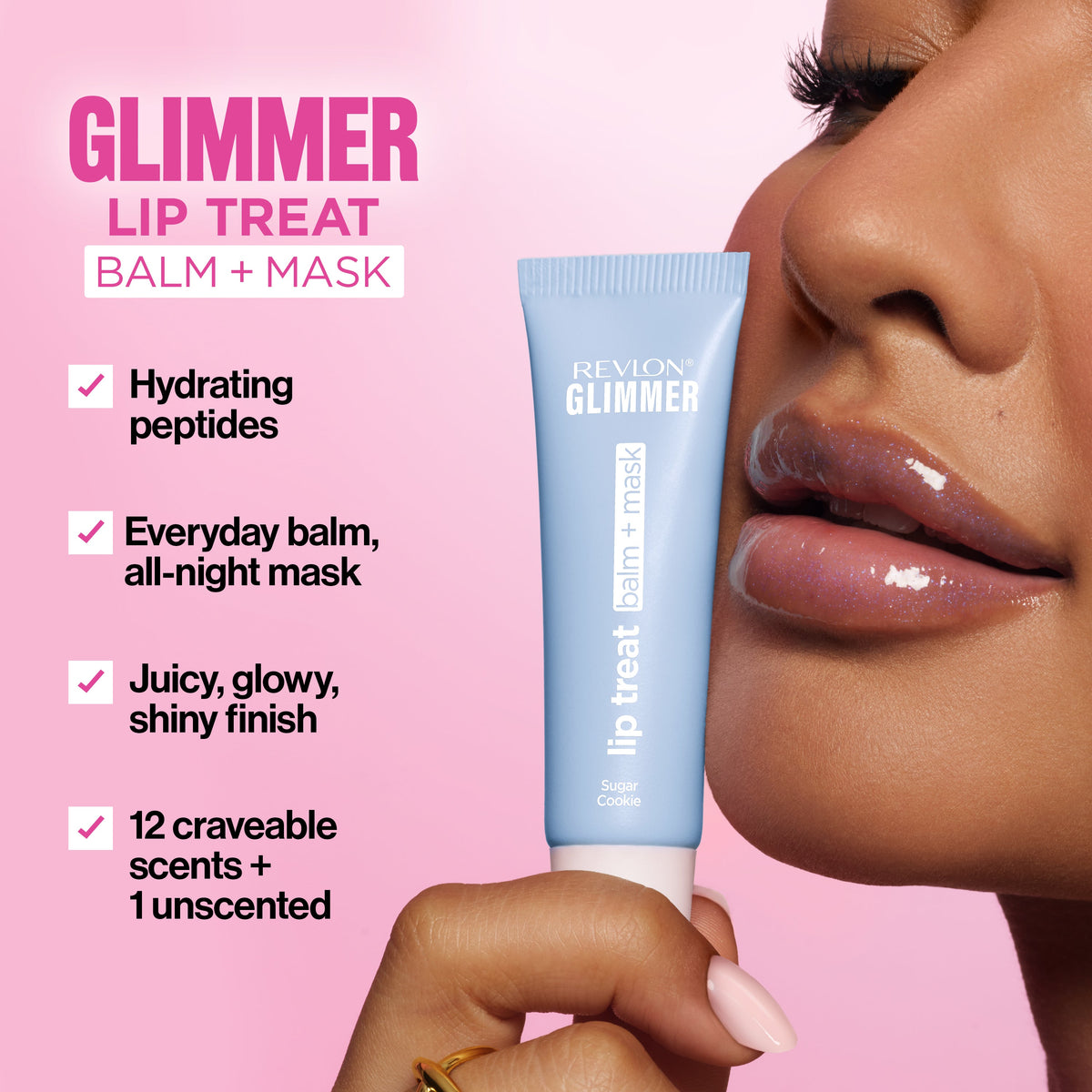 Glimmer Lip Treat Balm + Mask