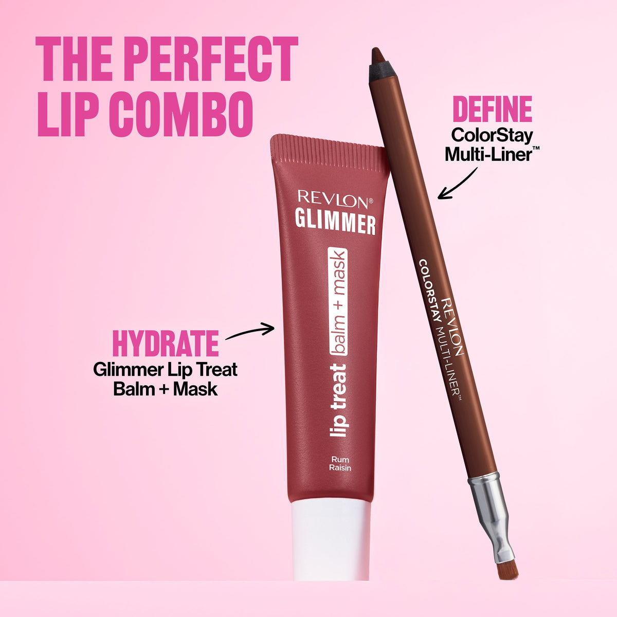 Glimmer Lip Treat Balm + Mask