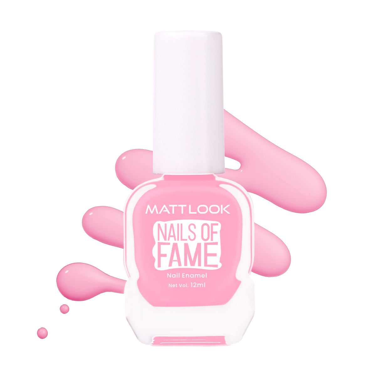MATTLOOK Nails of Fame Nail Enamel - 100% Vegan with Super High Gloss