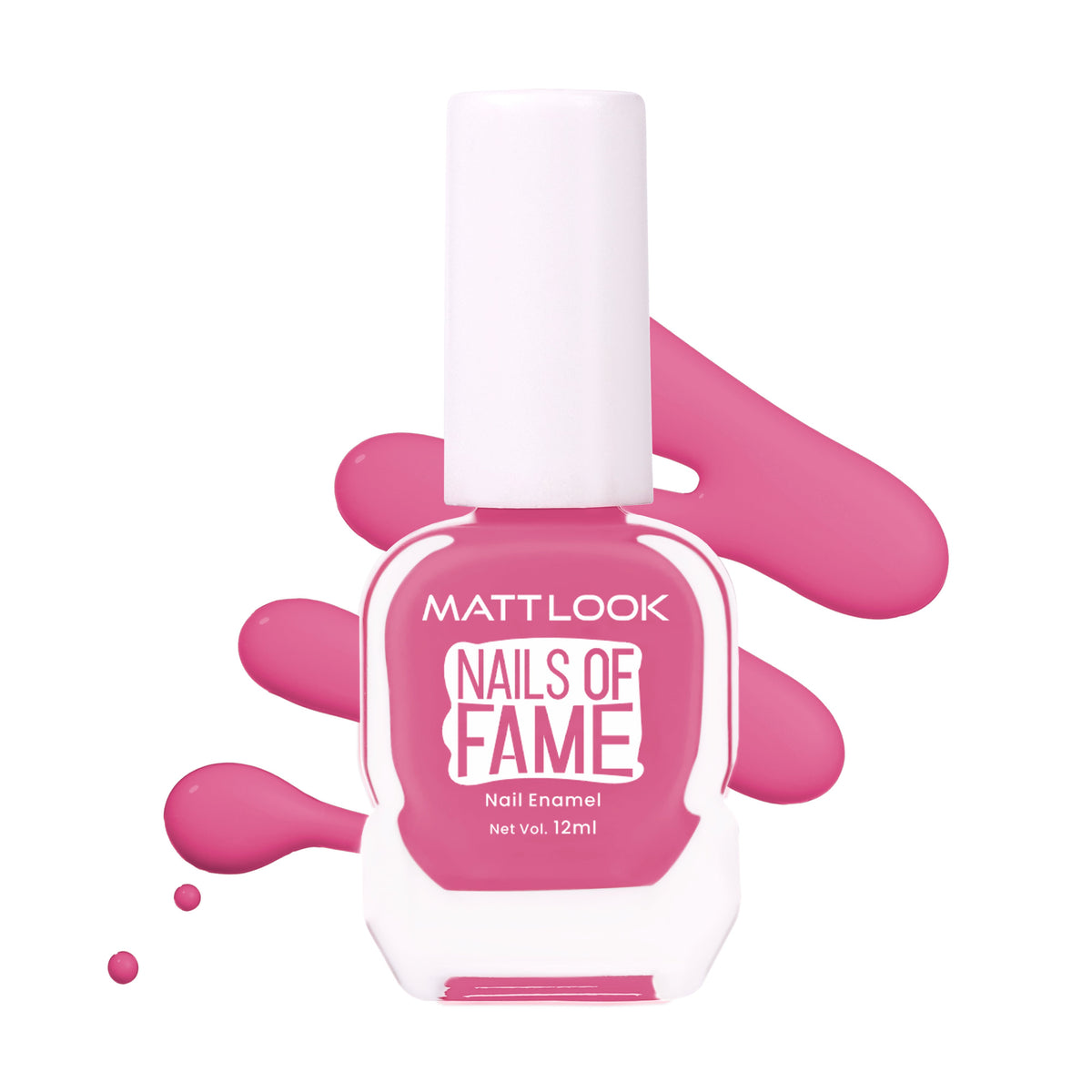 MATTLOOK Nails of Fame Nail Enamel - 100% Vegan with Super High Gloss