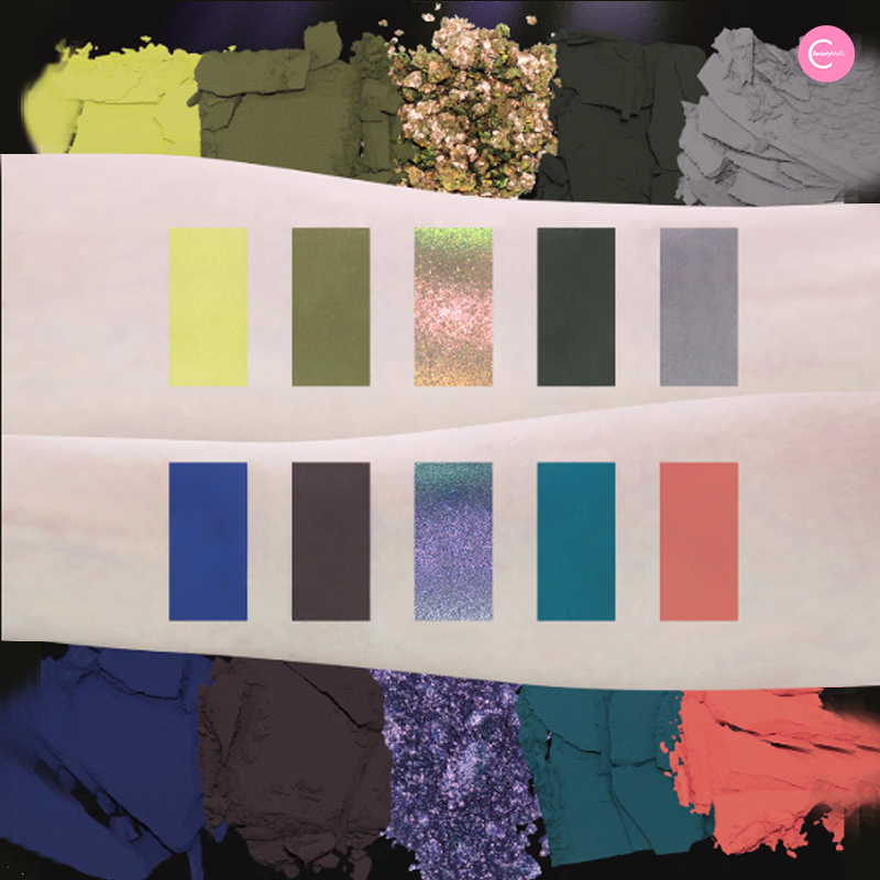 DRAMO X @ro_om_e Multiverse Eyeshadow Palette – 666 Enchanted Forest
