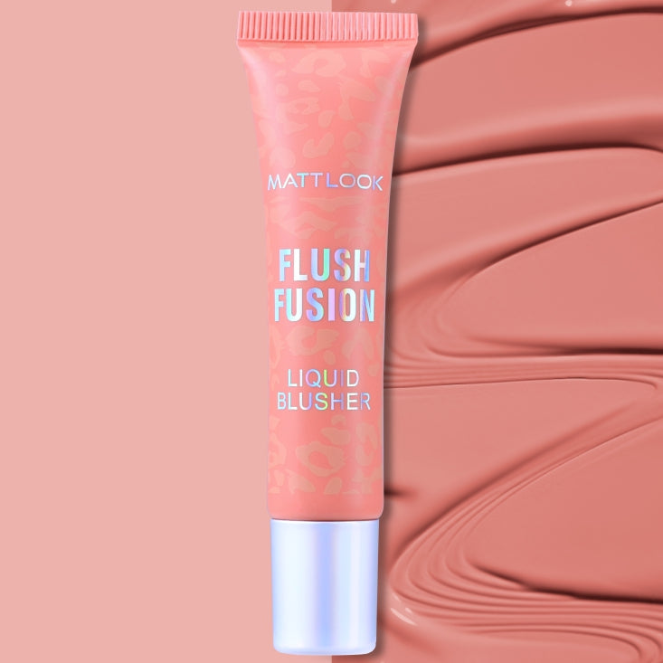 MATT LOOK Flush Fusion Liquid Blusher for Cheeks
