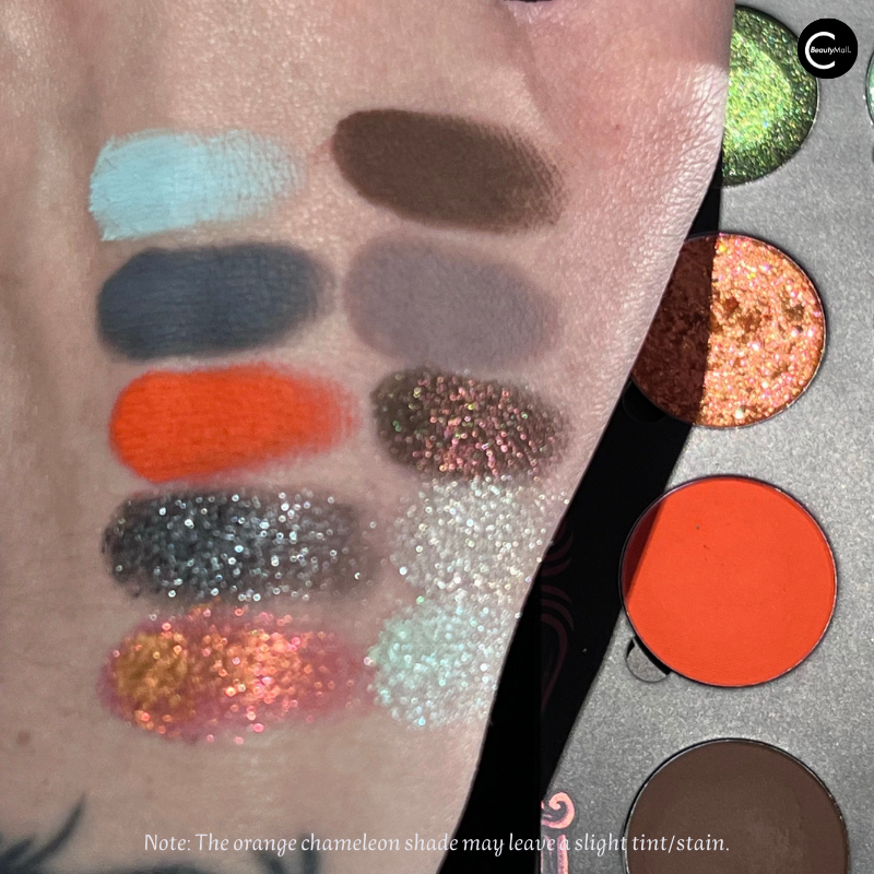 Shellwe Makeup × @ghoul.in.japan Nocturnal Flame Eyeshadow Palette