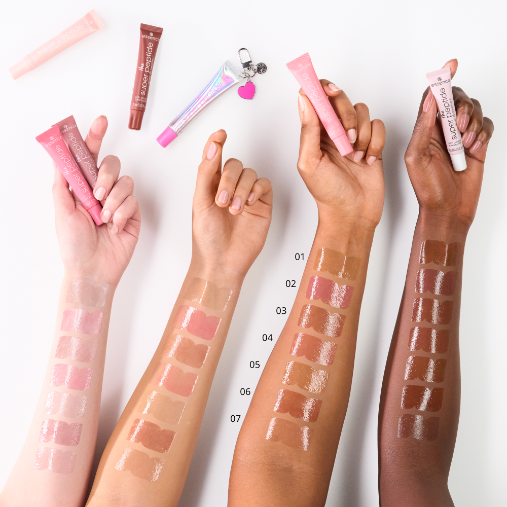 the super peptide glossy lip treatment + pouch set