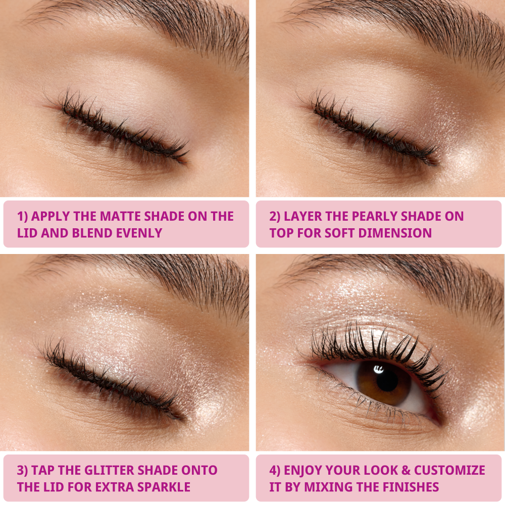 mono eyeshadow pearly