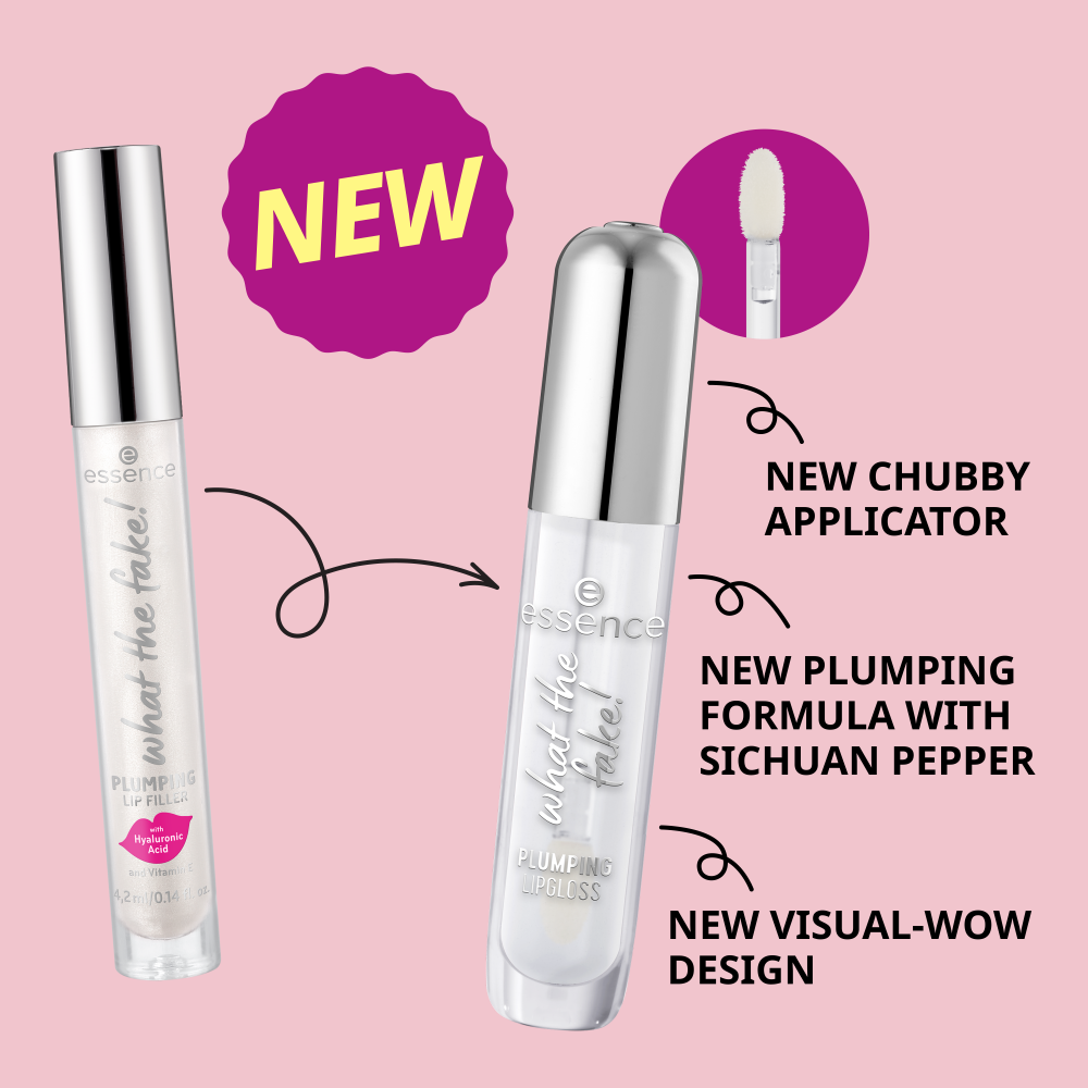 what the fake! PLUMPING LIPGLOSS