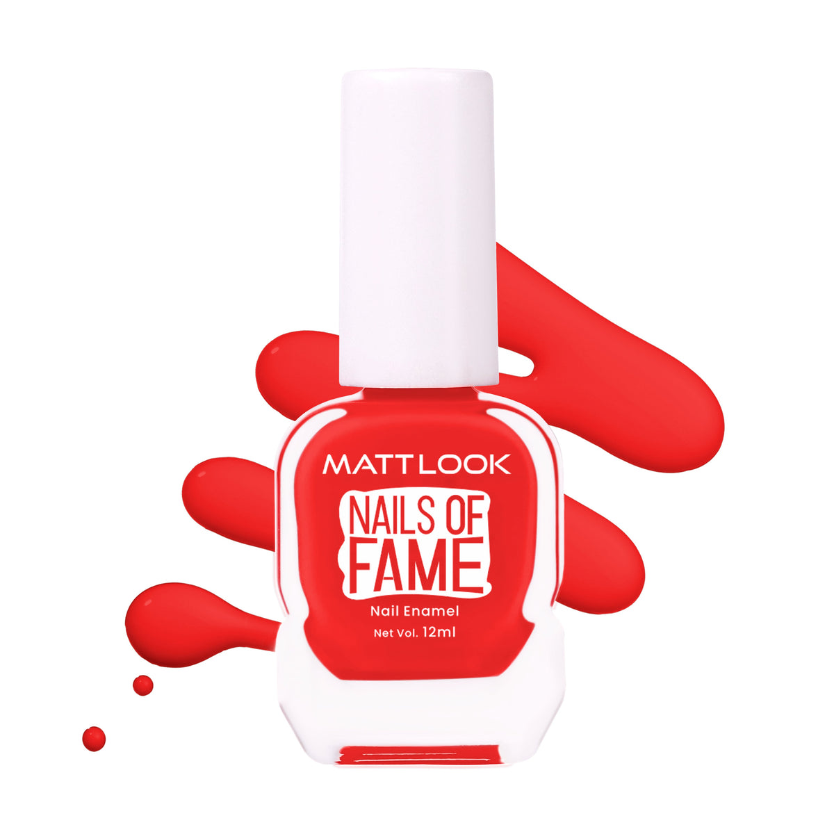 MATTLOOK Nails of Fame Nail Enamel - 100% Vegan with Super High Gloss