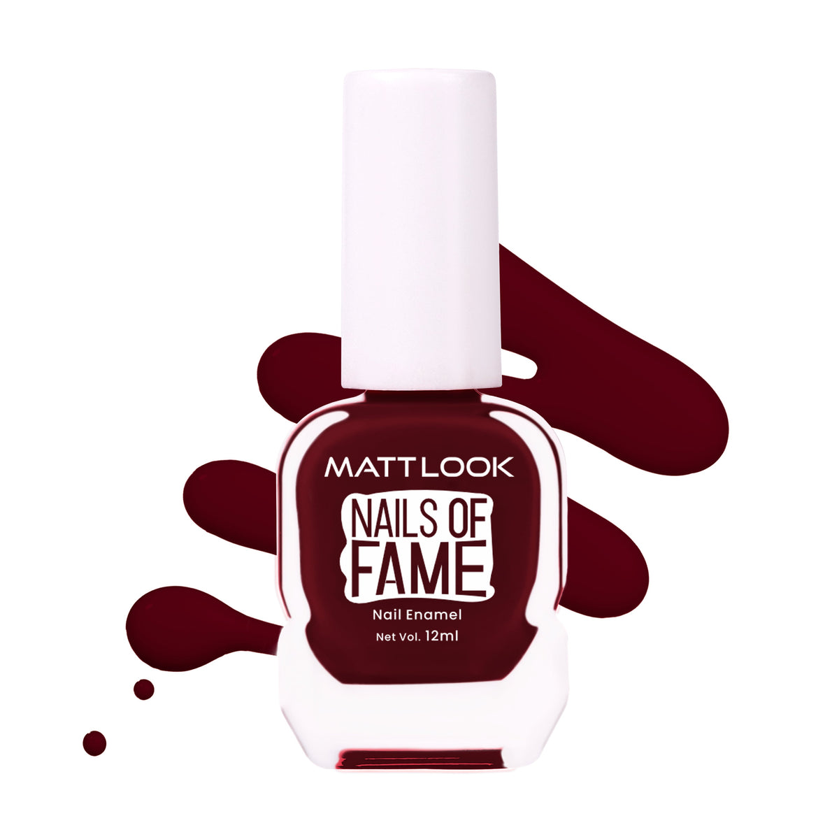 MATTLOOK Nails of Fame Nail Enamel - 100% Vegan with Super High Gloss