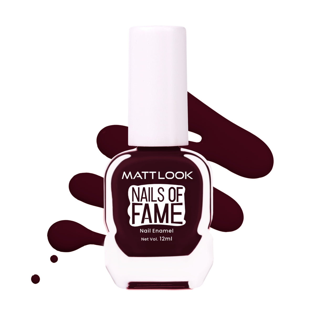 MATTLOOK Nails of Fame Nail Enamel - 100% Vegan with Super High Gloss