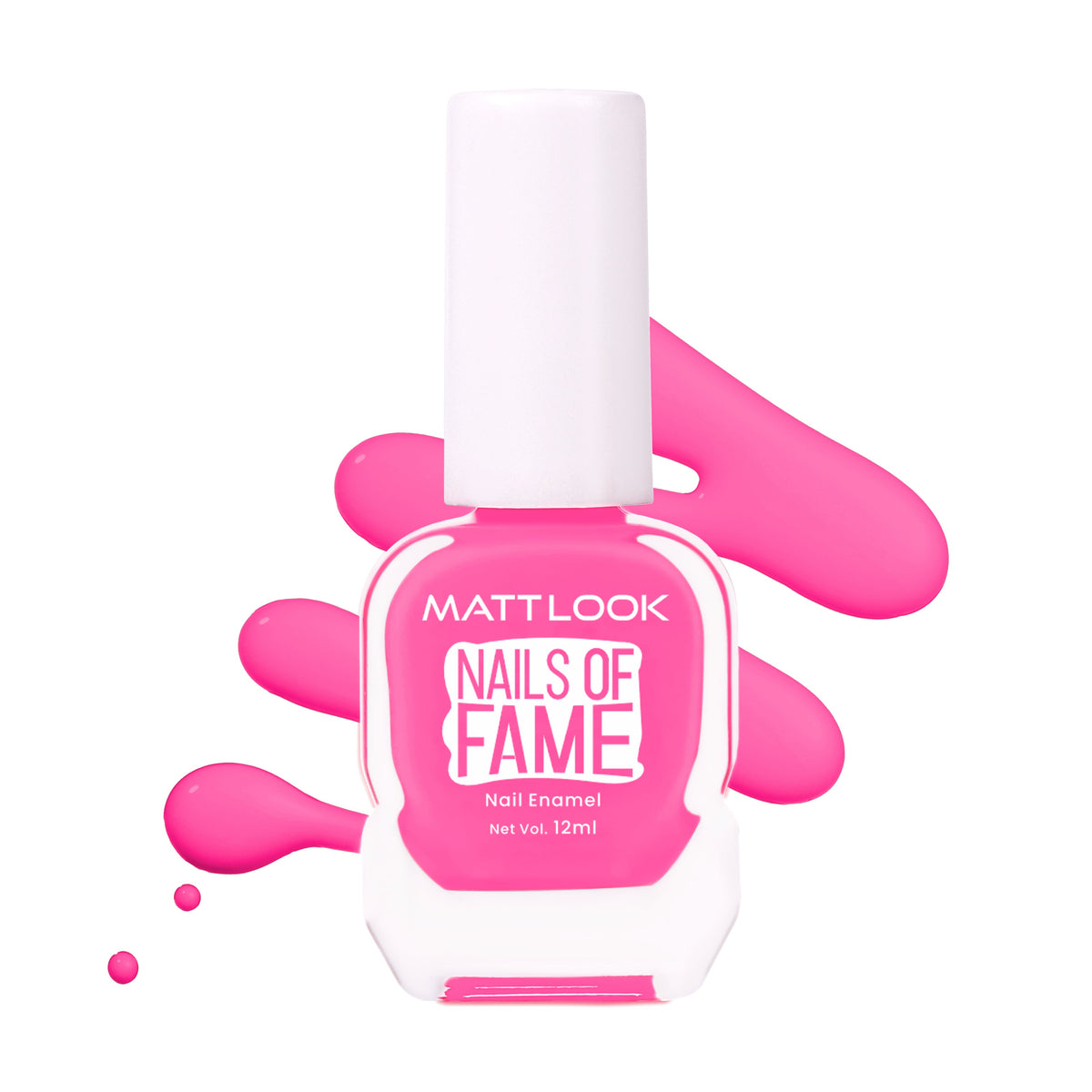 MATTLOOK Nails of Fame Nail Enamel - 100% Vegan with Super High Gloss