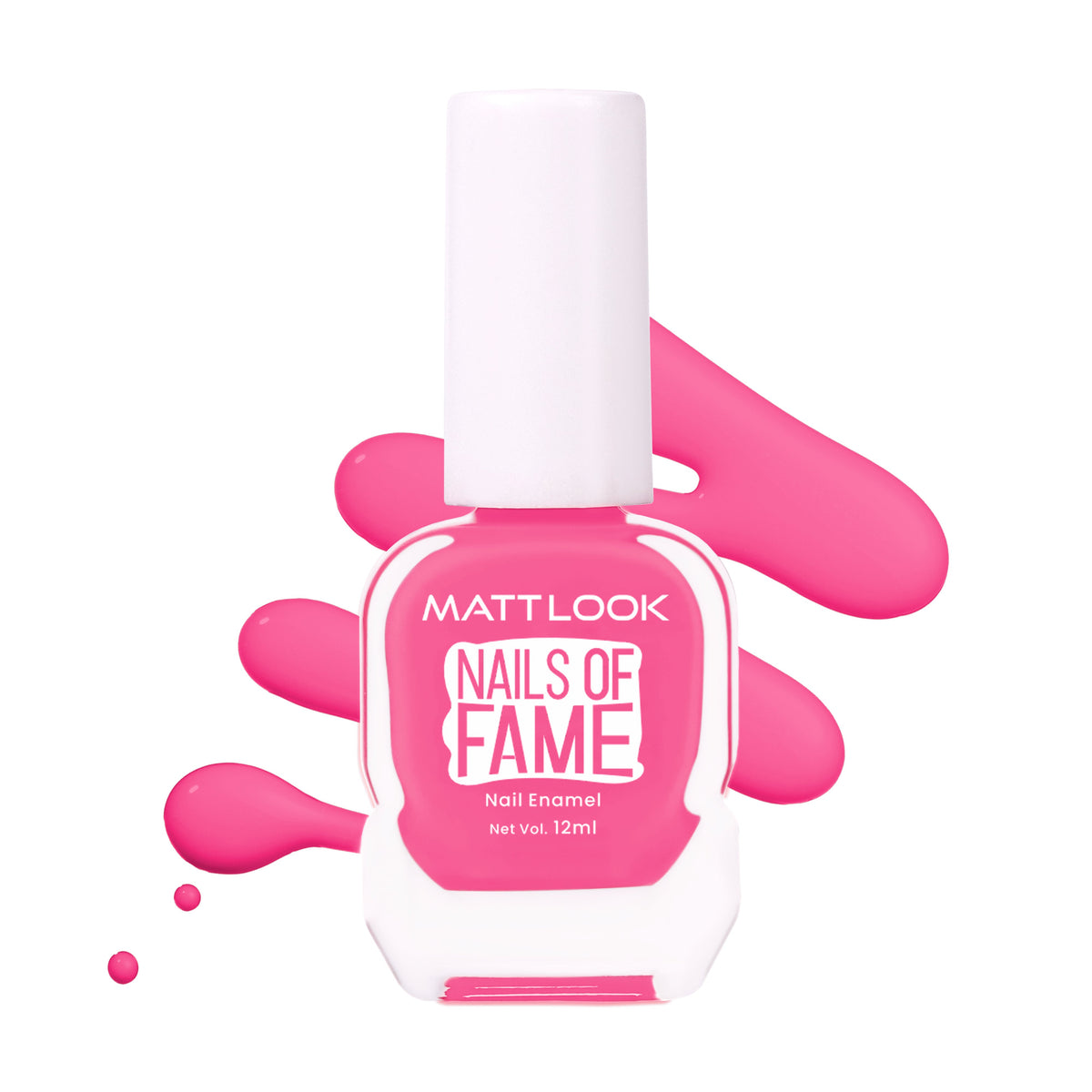 MATTLOOK Nails of Fame Nail Enamel - 100% Vegan with Super High Gloss