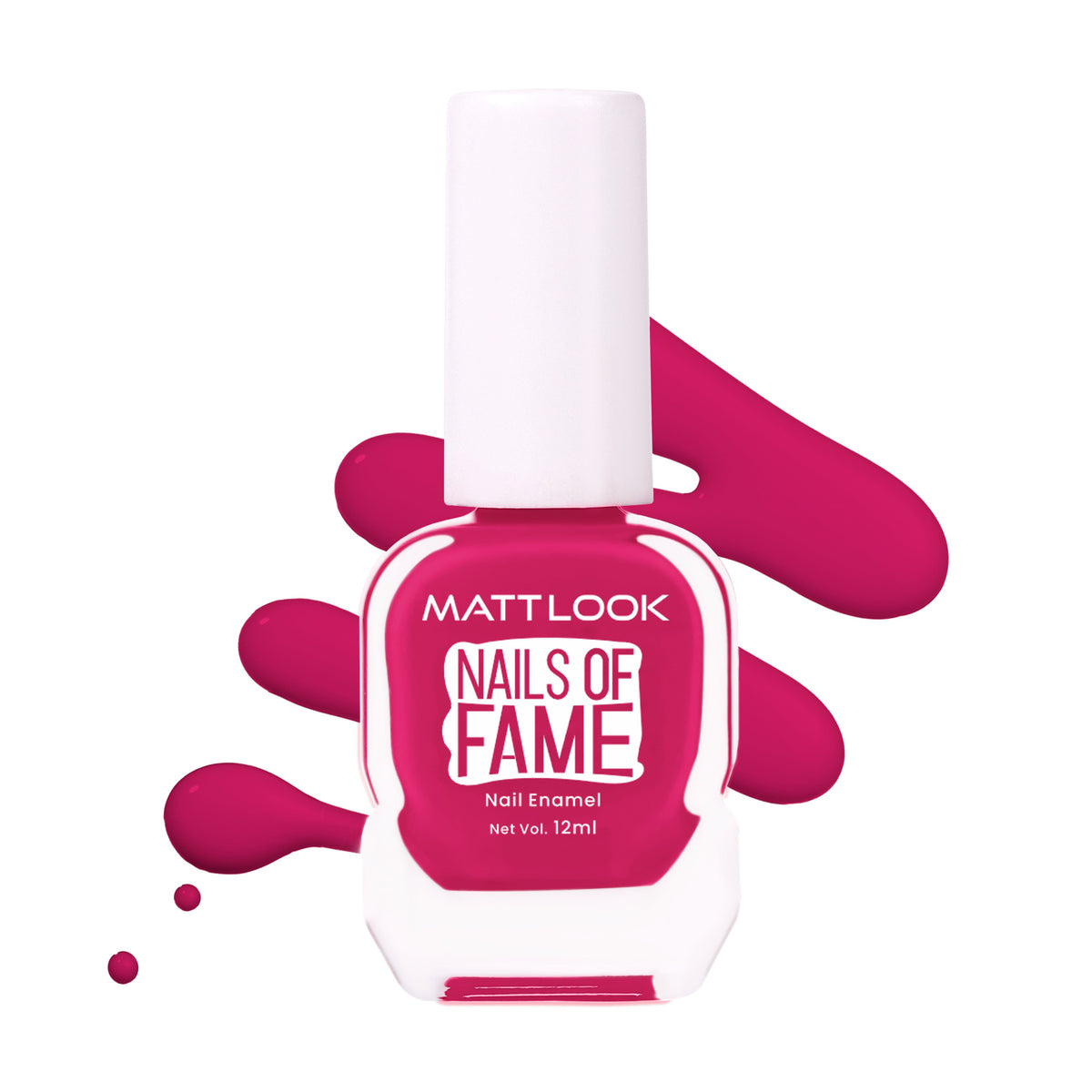 MATTLOOK Nails of Fame Nail Enamel - 100% Vegan with Super High Gloss