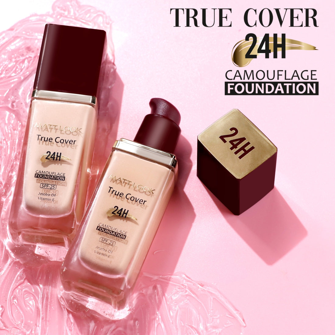 Mattlook True Cover 24H Camouflage Foundation