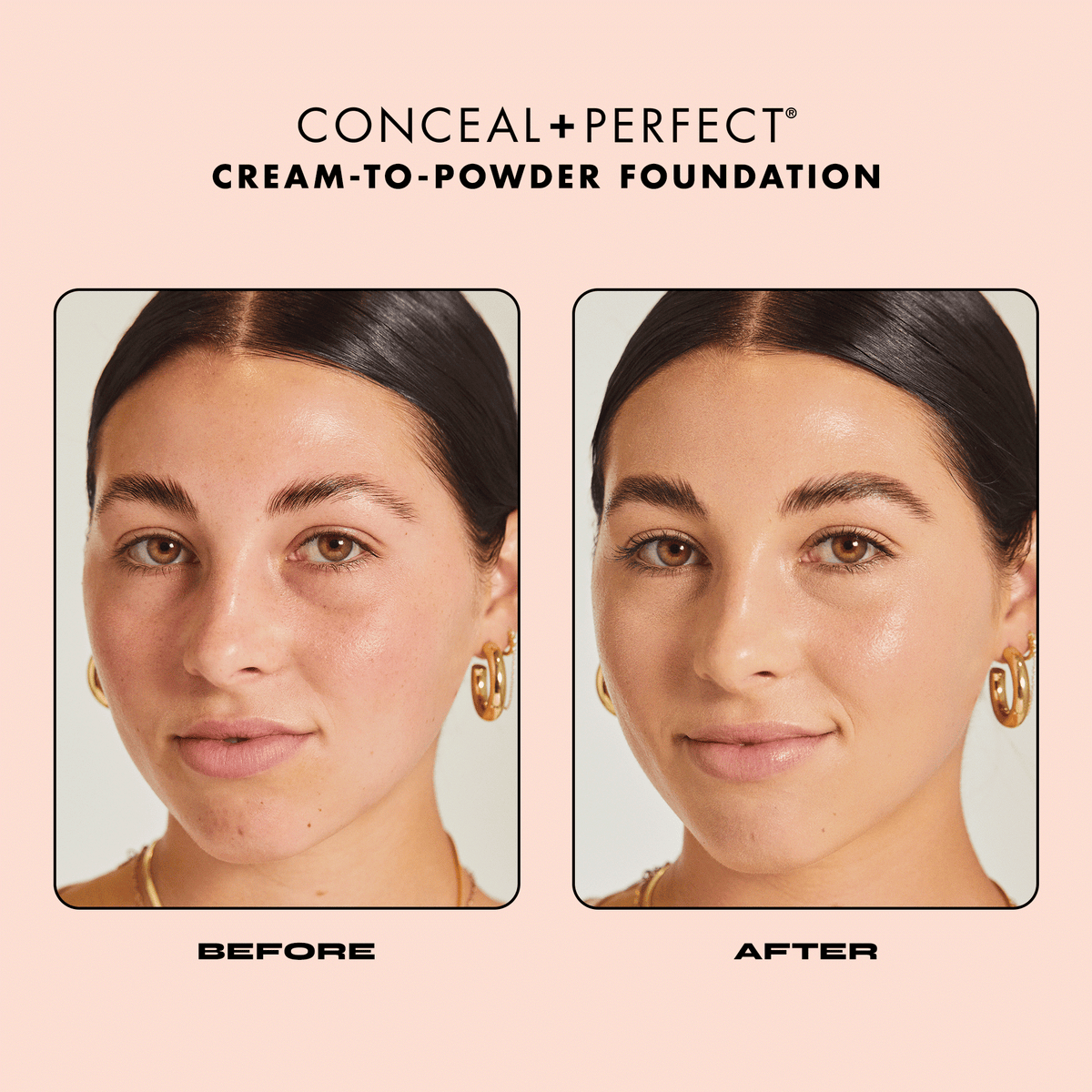 Conceal + Perfect Smooth Finish Cream To Powder