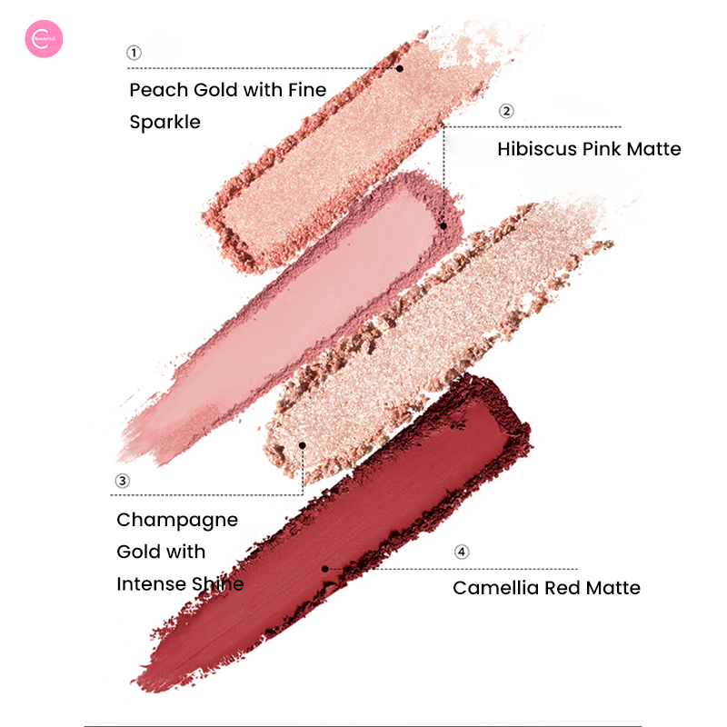 CHEERYEP (QIANYAN) 16-Color Natural Star Eye Shadow Palette