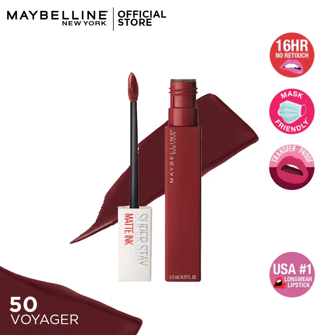 Maybelline New York Super Stay Matte Ink® Bold Long-Lasting Liquid Lipstick 5ml