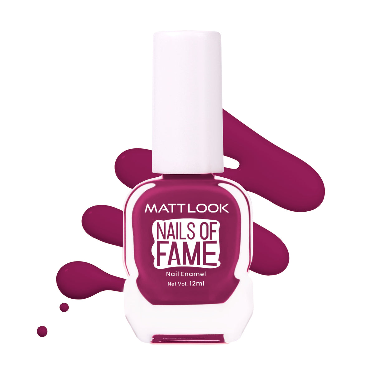 MATTLOOK Nails of Fame Nail Enamel - 100% Vegan with Super High Gloss
