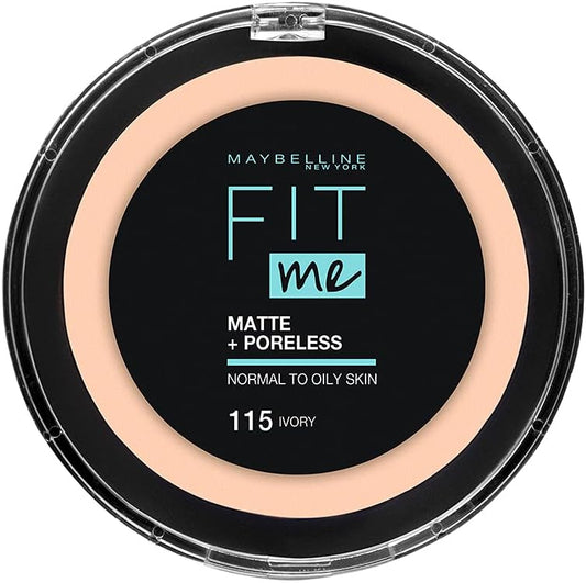 Maybelline Fit Me Matte + Poreless Face Powder 115 12Gm