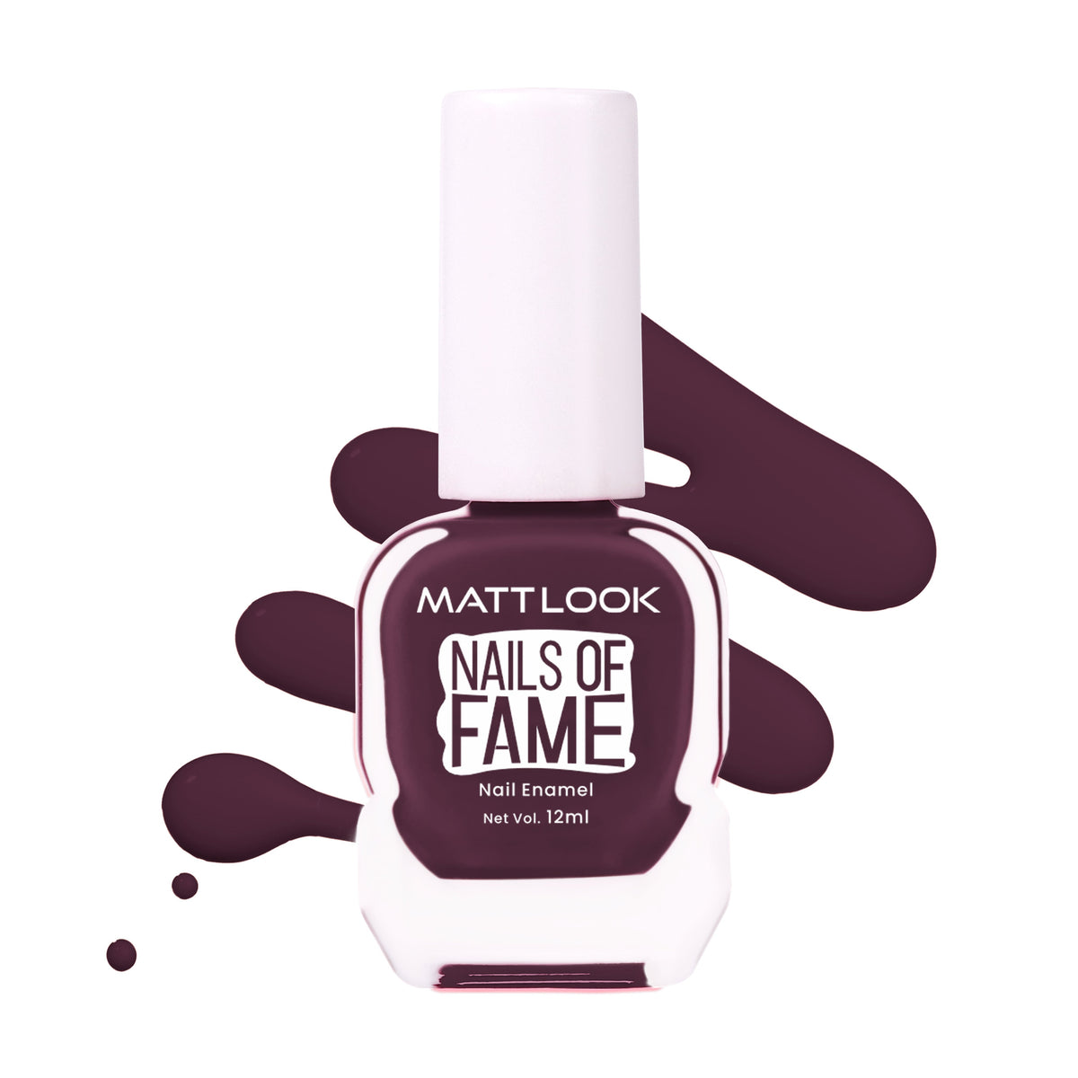 MATTLOOK Nails of Fame Nail Enamel - 100% Vegan with Super High Gloss