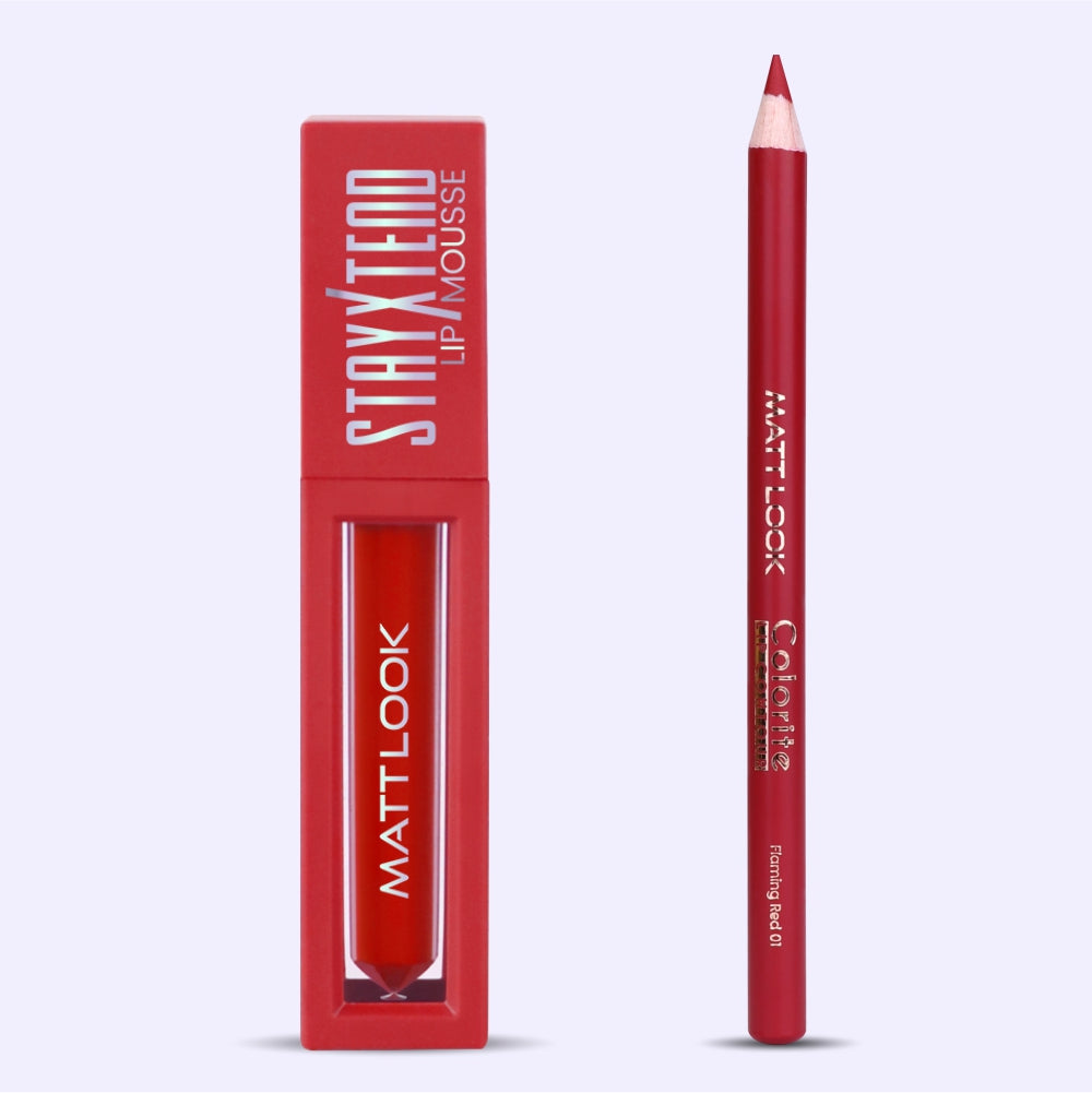 Mattlook LG 30 StayXtend Lip color & Lip Liner Combo
