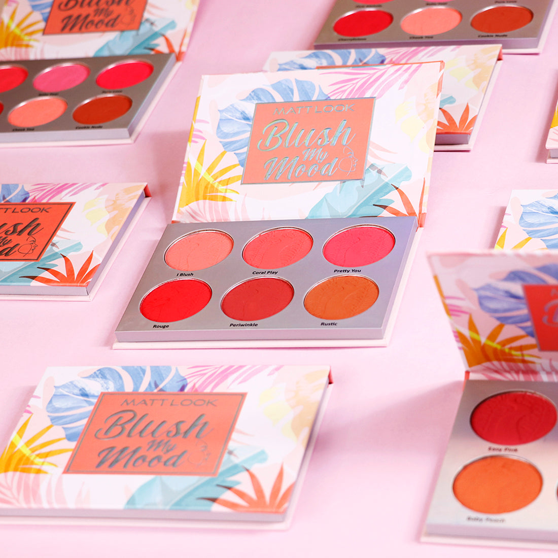 Matt look Blush My Mood Blusher Palette