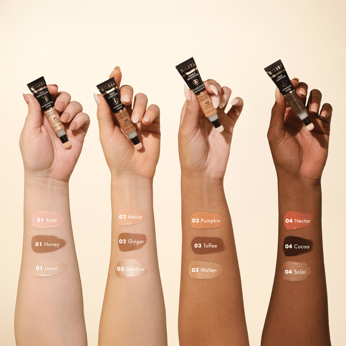 Conceal + Perfect Liquid Highlighter