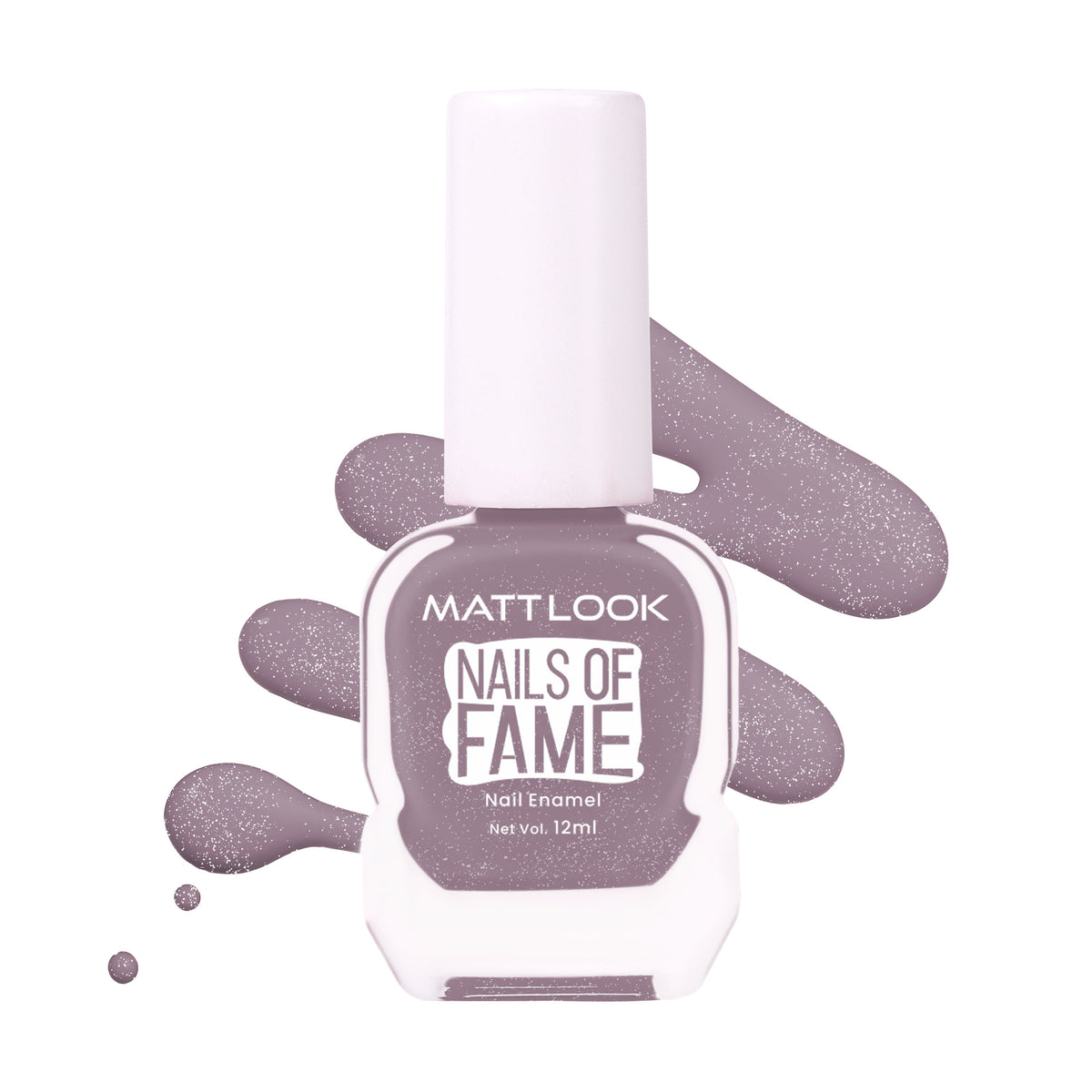 MATTLOOK Nails of Fame Nail Enamel - 100% Vegan with Super High Gloss