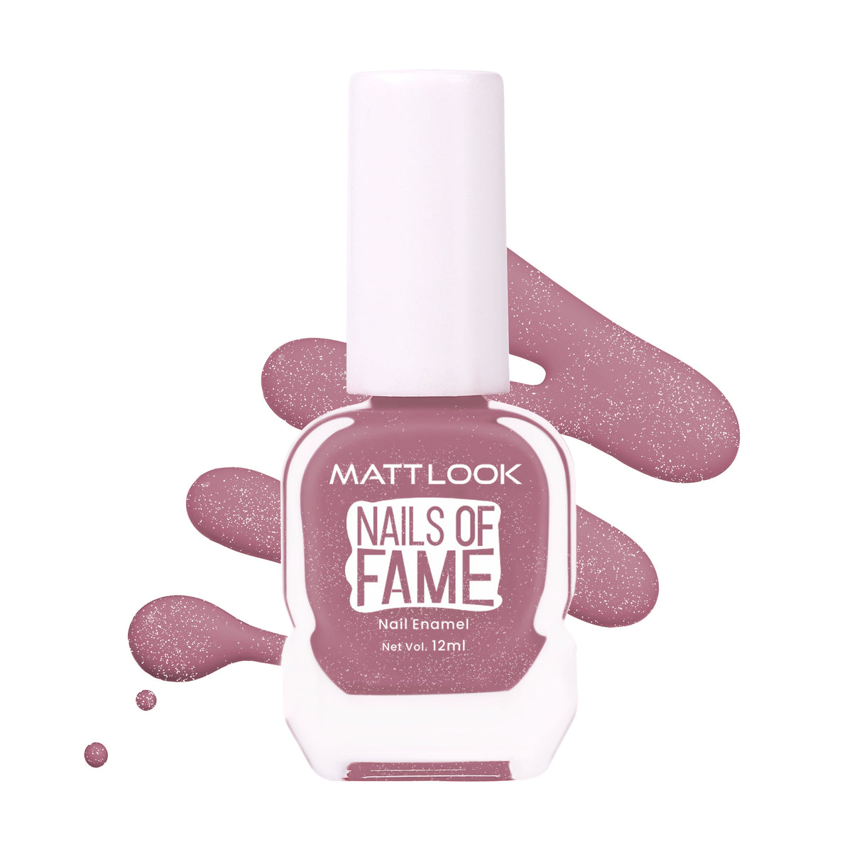 MATTLOOK Nails of Fame Nail Enamel - 100% Vegan with Super High Gloss
