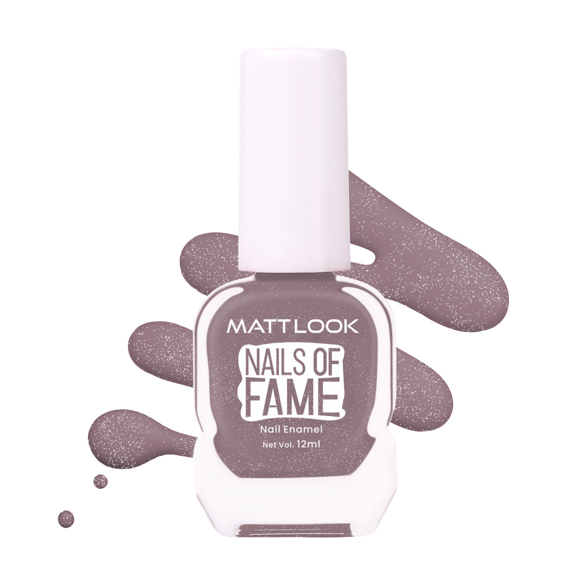 MATTLOOK Nails of Fame Nail Enamel - 100% Vegan with Super High Gloss