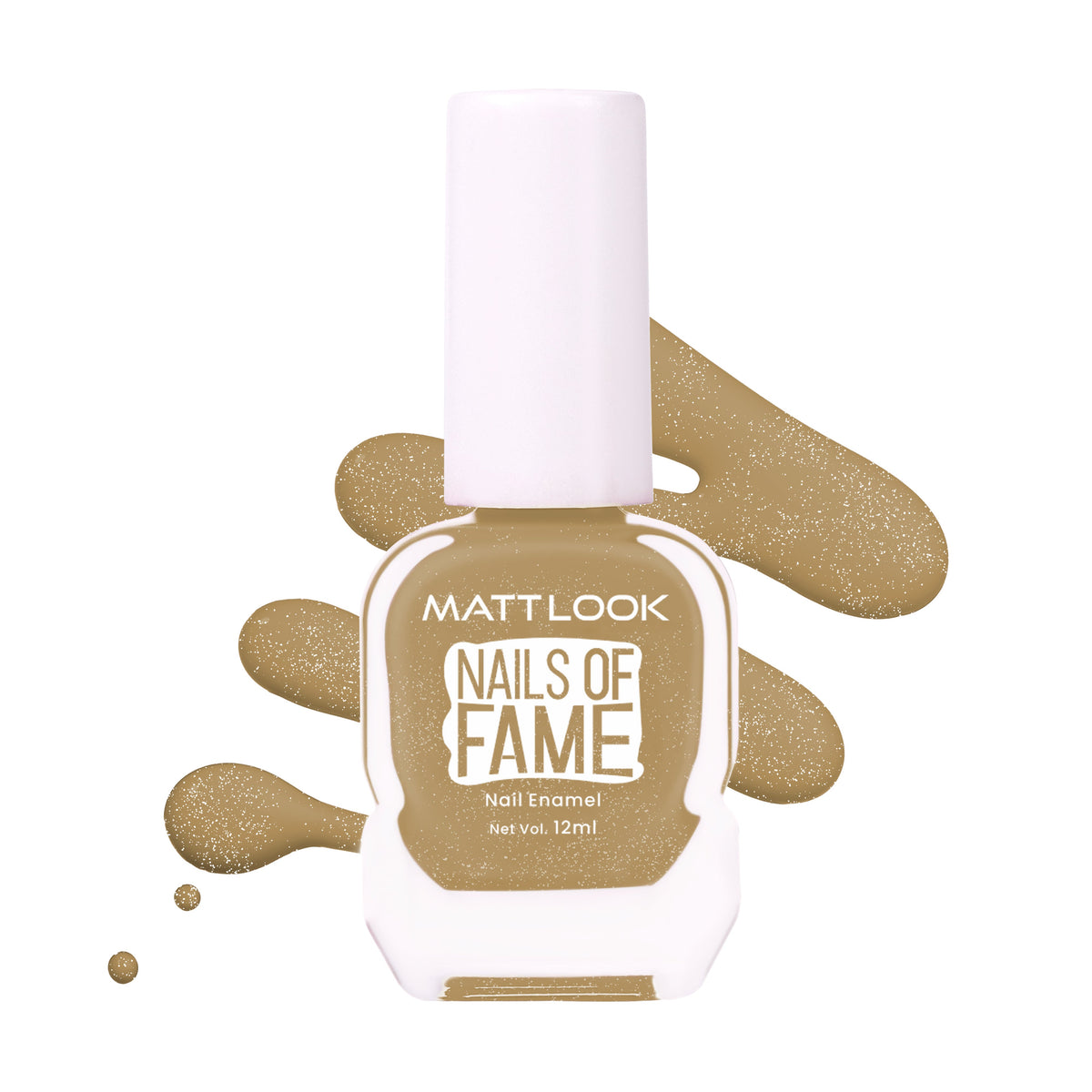 MATTLOOK Nails of Fame Nail Enamel - 100% Vegan with Super High Gloss