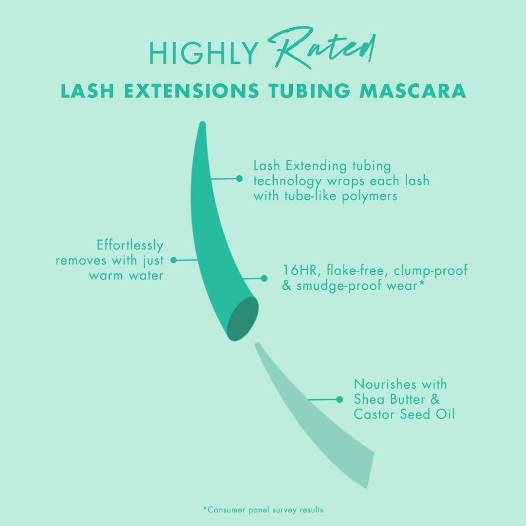 Highly Rated Lash Extensions Lengthening Tubing Mascara