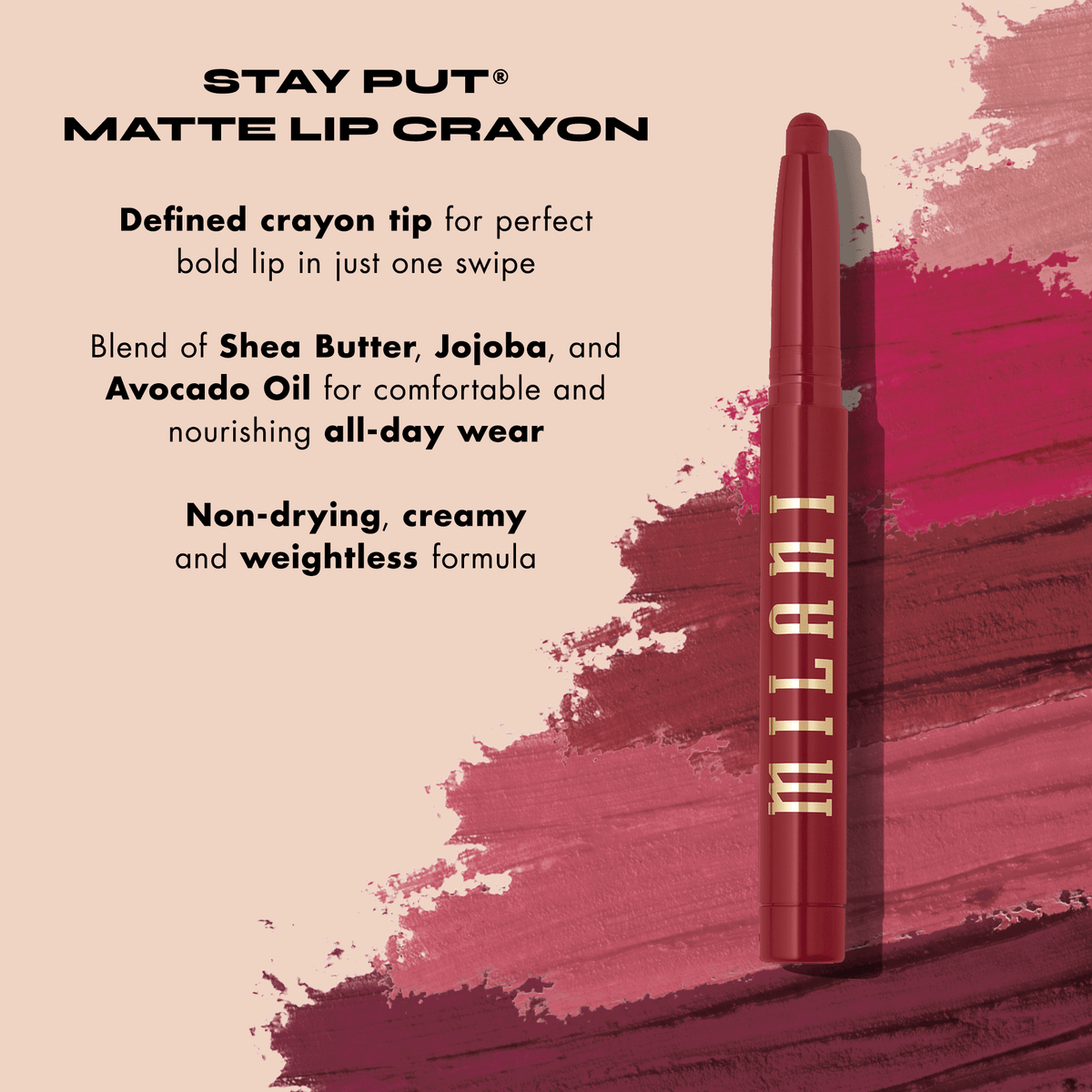 Stay Put Matte Lip Crayon