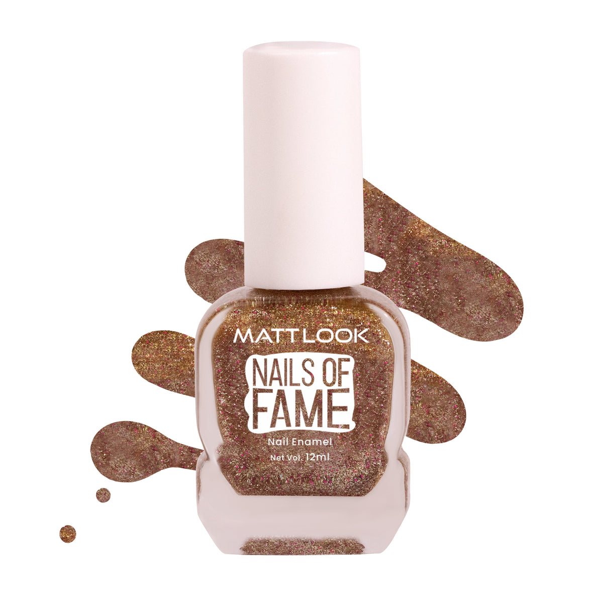 MATTLOOK Nails of Fame Nail Enamel - 100% Vegan with Super High Gloss