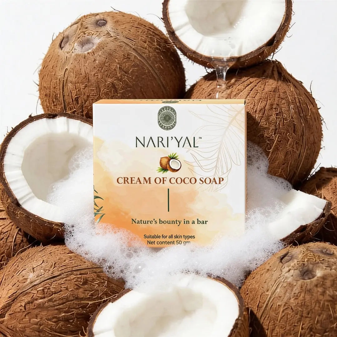 Cream of Coco Soap Pack of 3