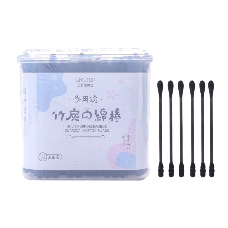 Disposable Cotton Swabs 200PCS | Aestha Cosmetics