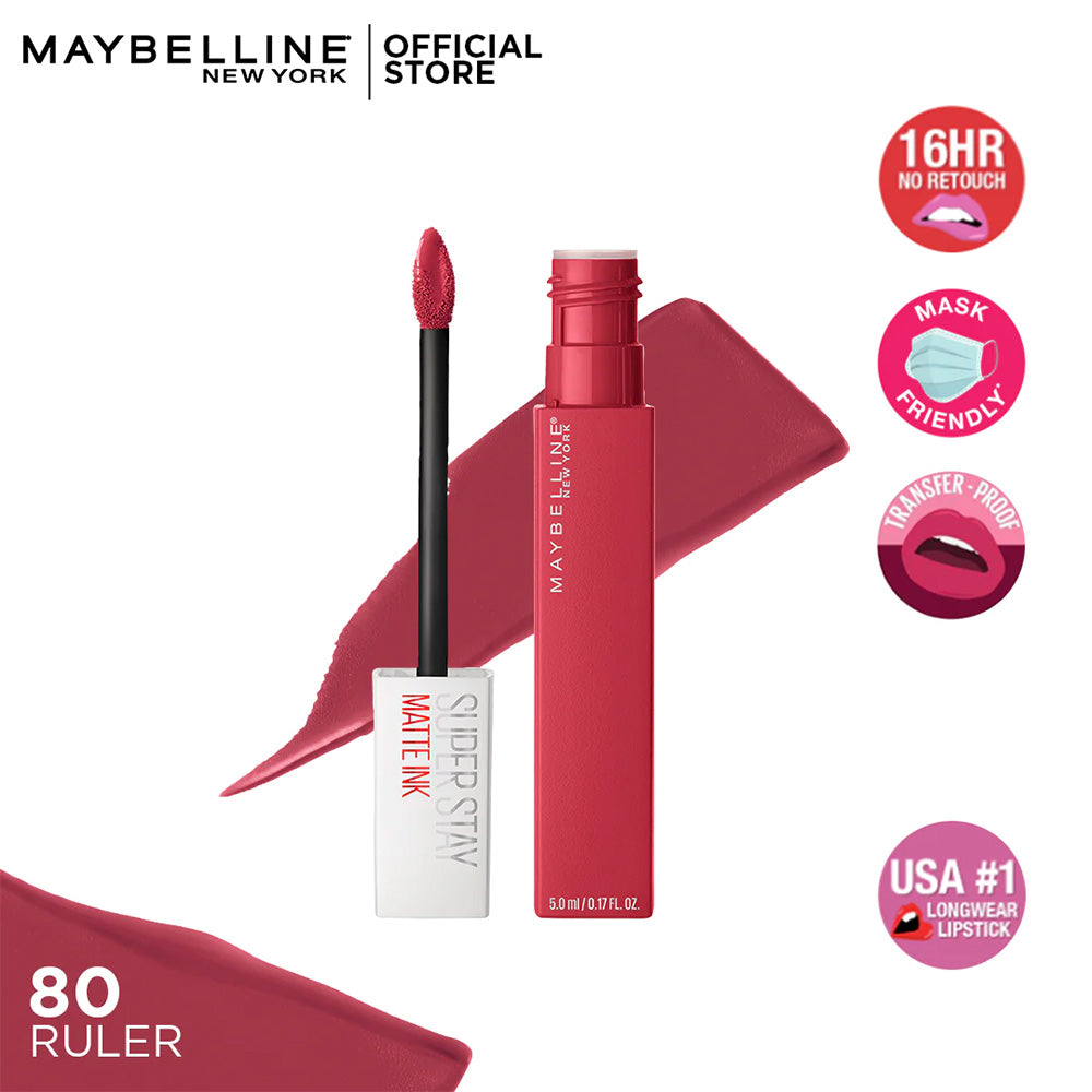 Maybelline New York Super Stay Matte Ink® Bold Long-Lasting Liquid Lipstick 5ml