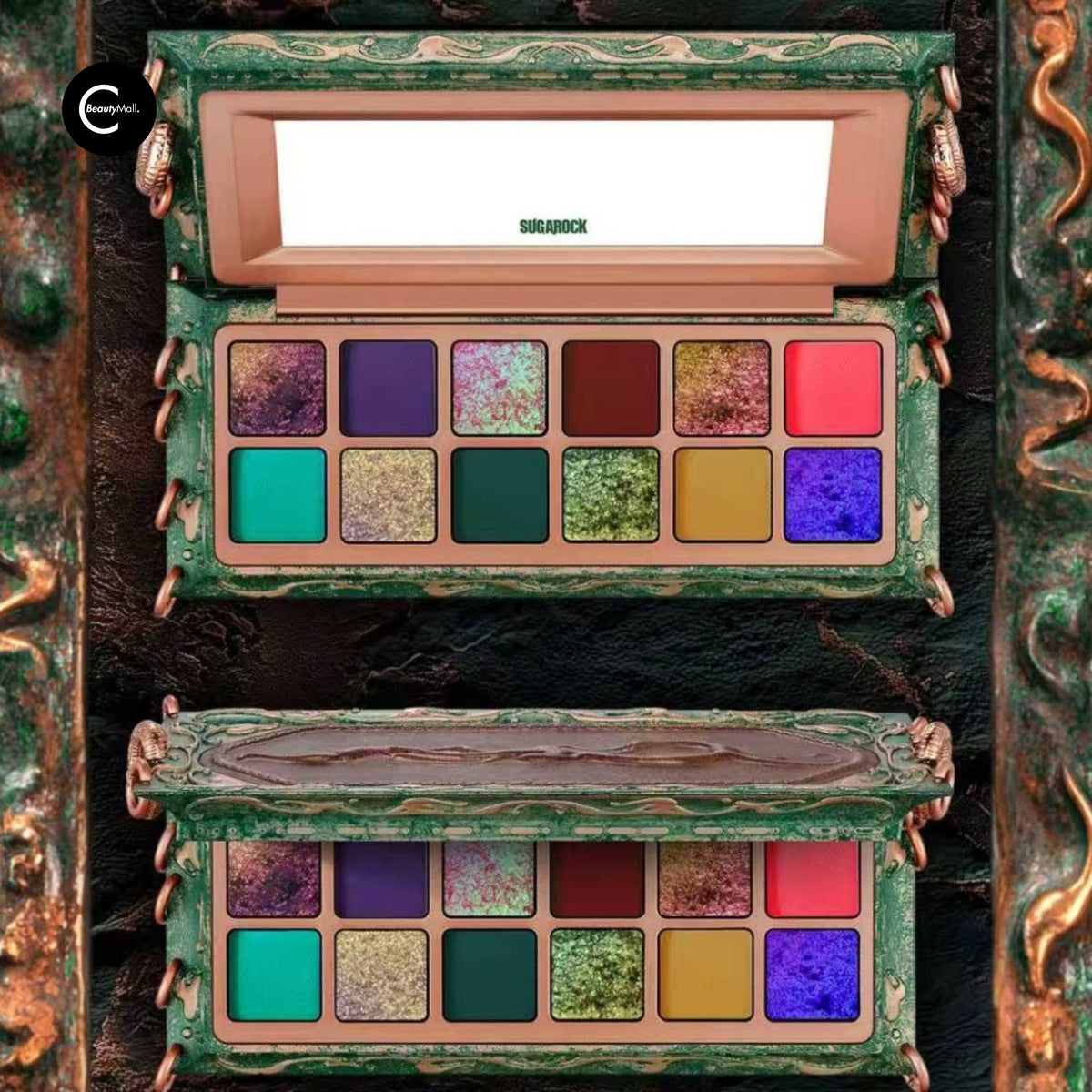 Sugarock Imprint Series 12-Color Eyeshadow Palette - #Epic Edge