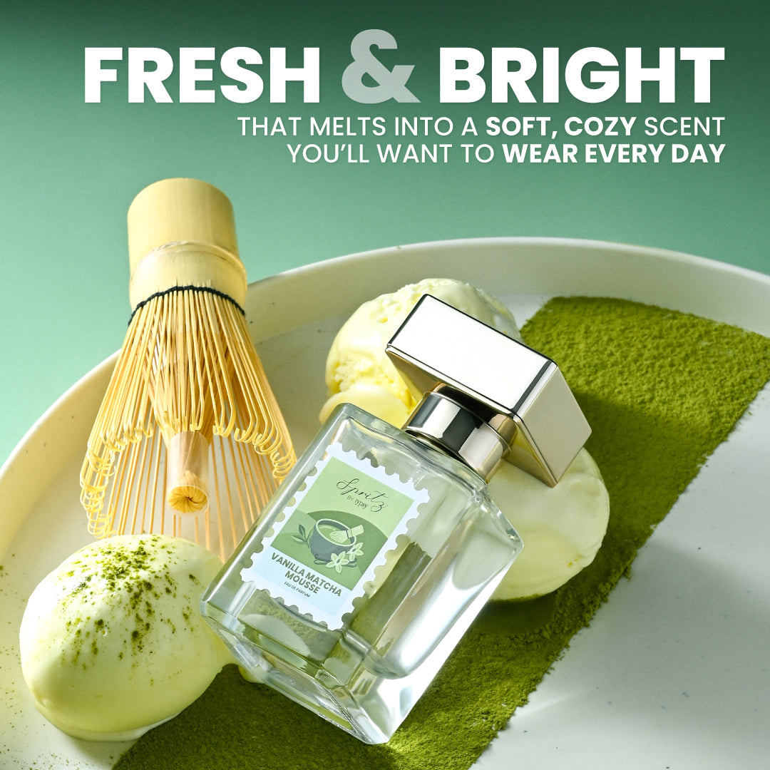 Vanilla Matcha Mousse