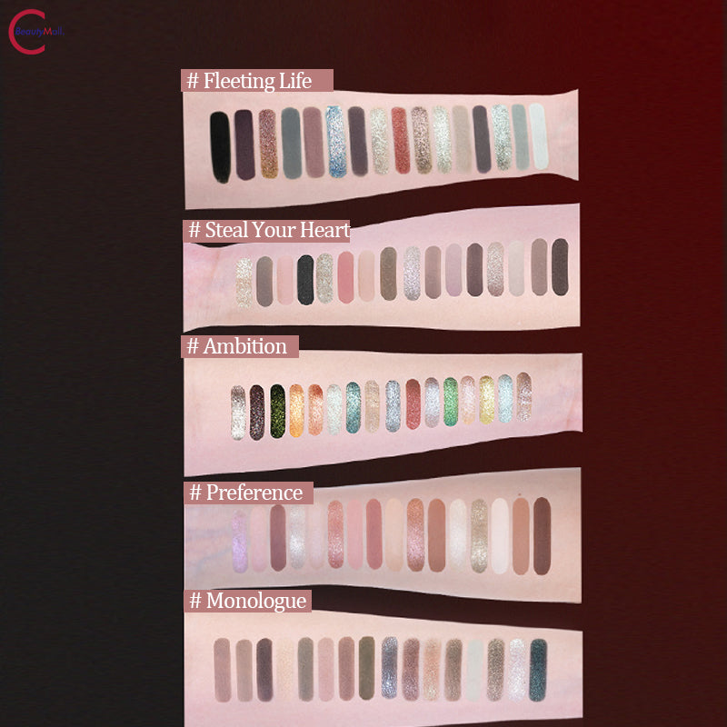 CHEERYEP (QIANYAN) 16-Color Natural Star Eye Shadow Palette