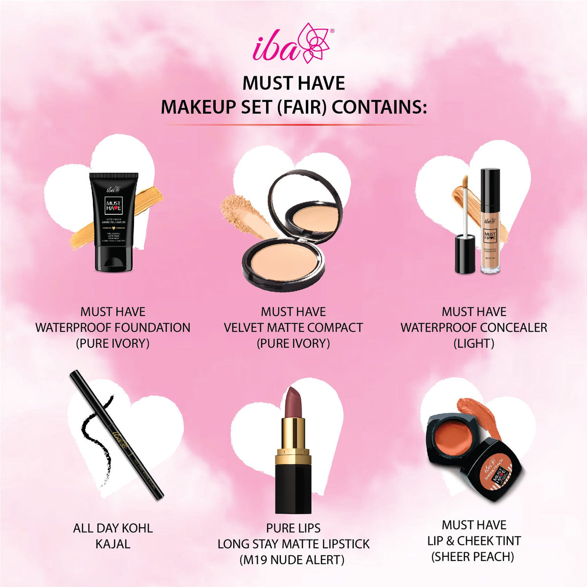 Iba Must Have Makeup Set