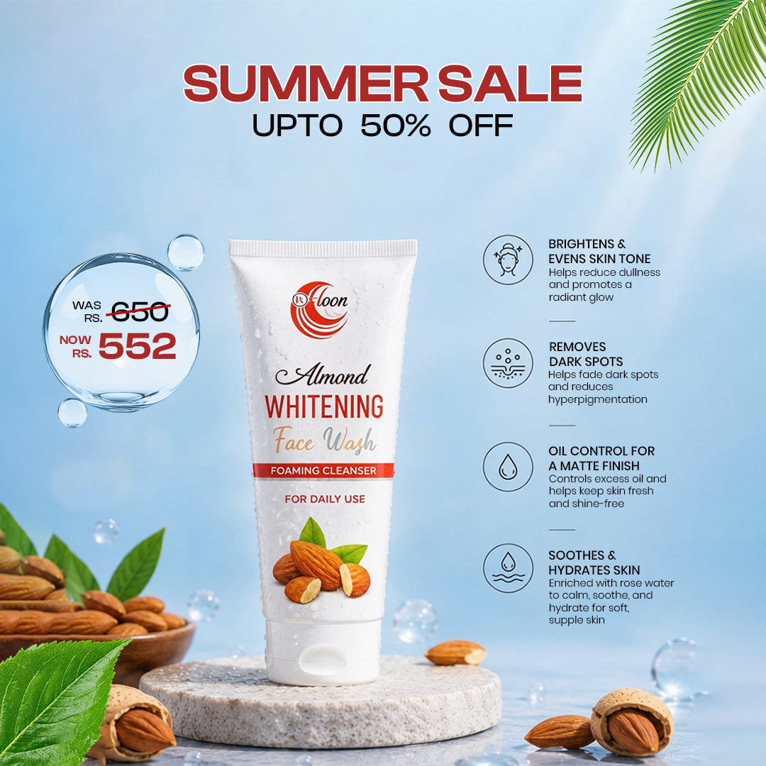 Almond Whitening Face Wash