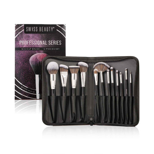 Professional Series Makeup Brush 12 Piece Set