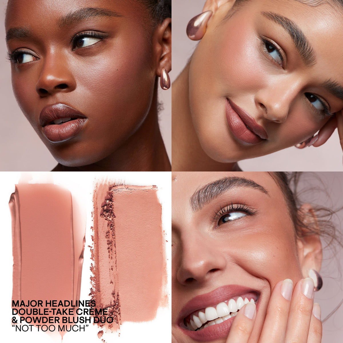 Major Headlines Double-Take Crème & Powder Blush Duo
