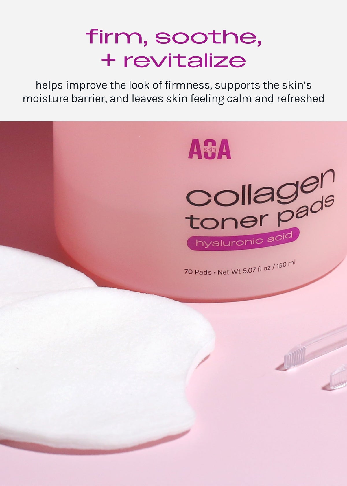 AOA Skin Collagen Toner Pads