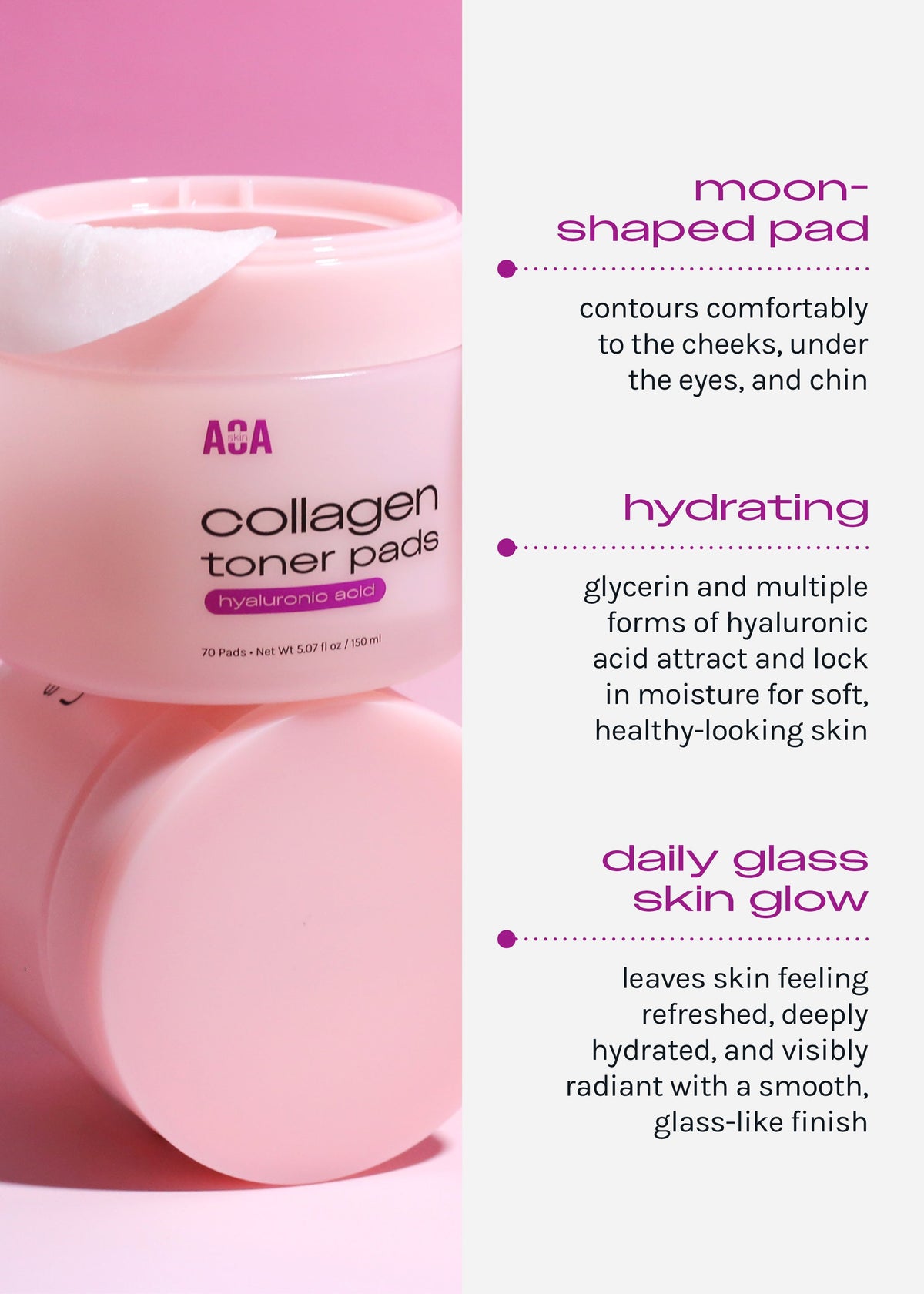 AOA Skin Collagen Toner Pads
