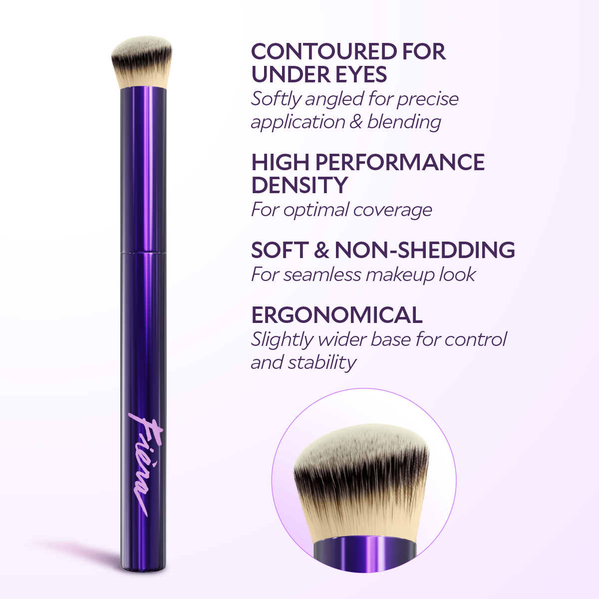Contoured Concealer Brush