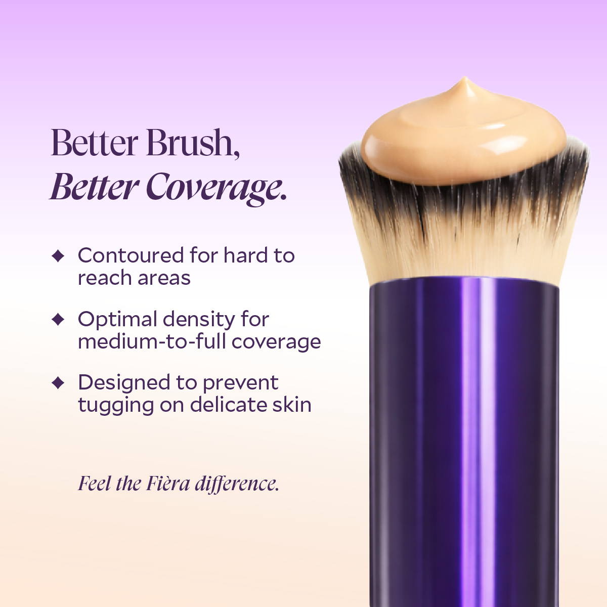 Contoured Concealer Brush