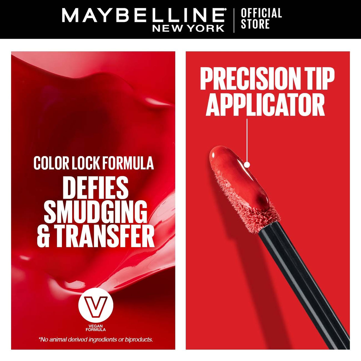Maybelline's Superstay Vinyl Ink, 16-Hour No-Budge Liquid Lipcolor 4.2ml